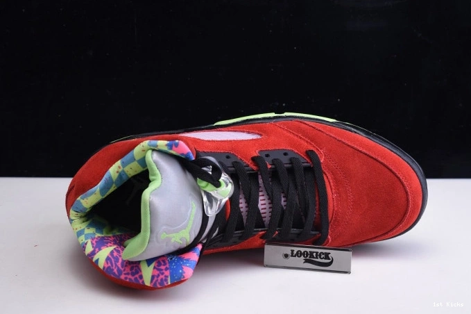1st Kicks Shoes CZ5725-700 The Retro What Jordan 5 0701